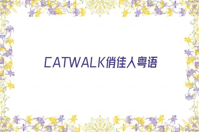 CATWALK俏佳人粤语剧照