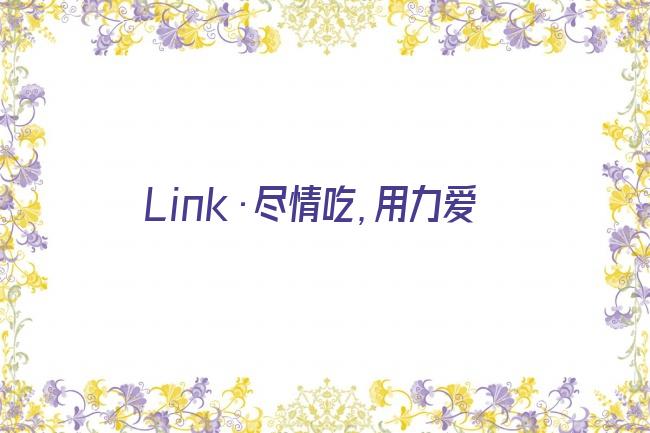 Link·尽情吃，用力爱剧照